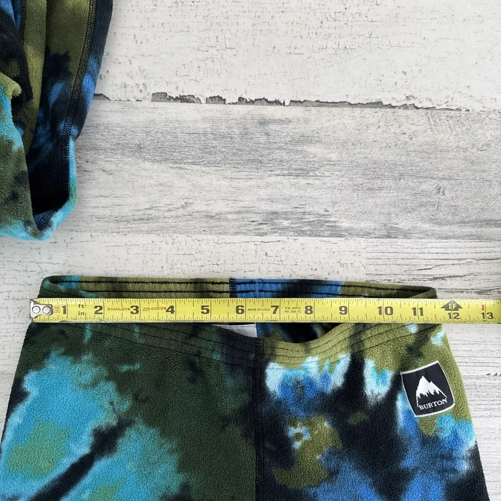 Burton Youth Kids M Lightweight Snowboard Ski 1st Base Layer Set Tie-Dye
